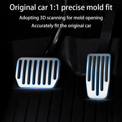 Tesla Model Y Juniper 2025 Performance Pedal Set  NonSlip Aluminum Foot Covers For Accelerator Brak 1