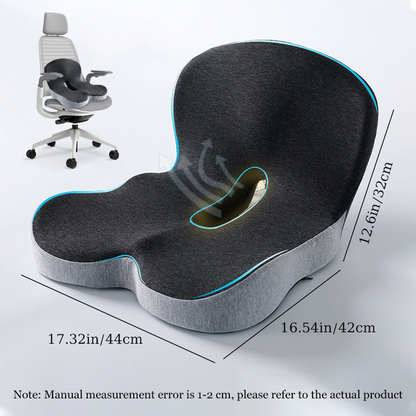 Ergonomic Memory Foam Seat Cushion For Truck Office Car Back Pain And Tailbone Support Sciatica Rel 5