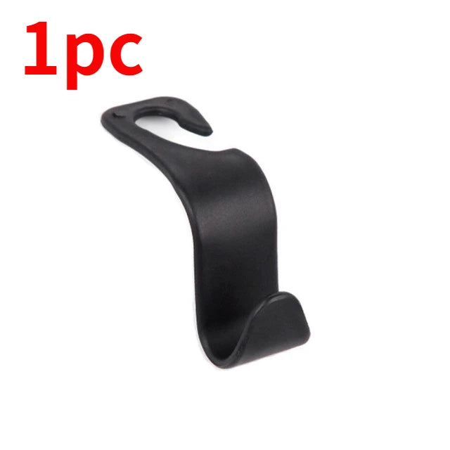 Car Seat Back Hook Organizer Double Head Phone Hanger Multifunctional Headrest Hook Hanging Bag Car 6