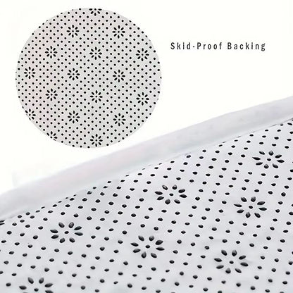 UltraAbsorbent AntiSlip Bathroom Mat  Thick LongHair MachineWashable Toilet Rug 1