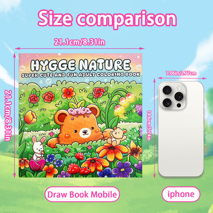 Girls Themed Colouring Book, A Comfortable Space to Paint, Picture Book Mobile, Childrens Coloring Book