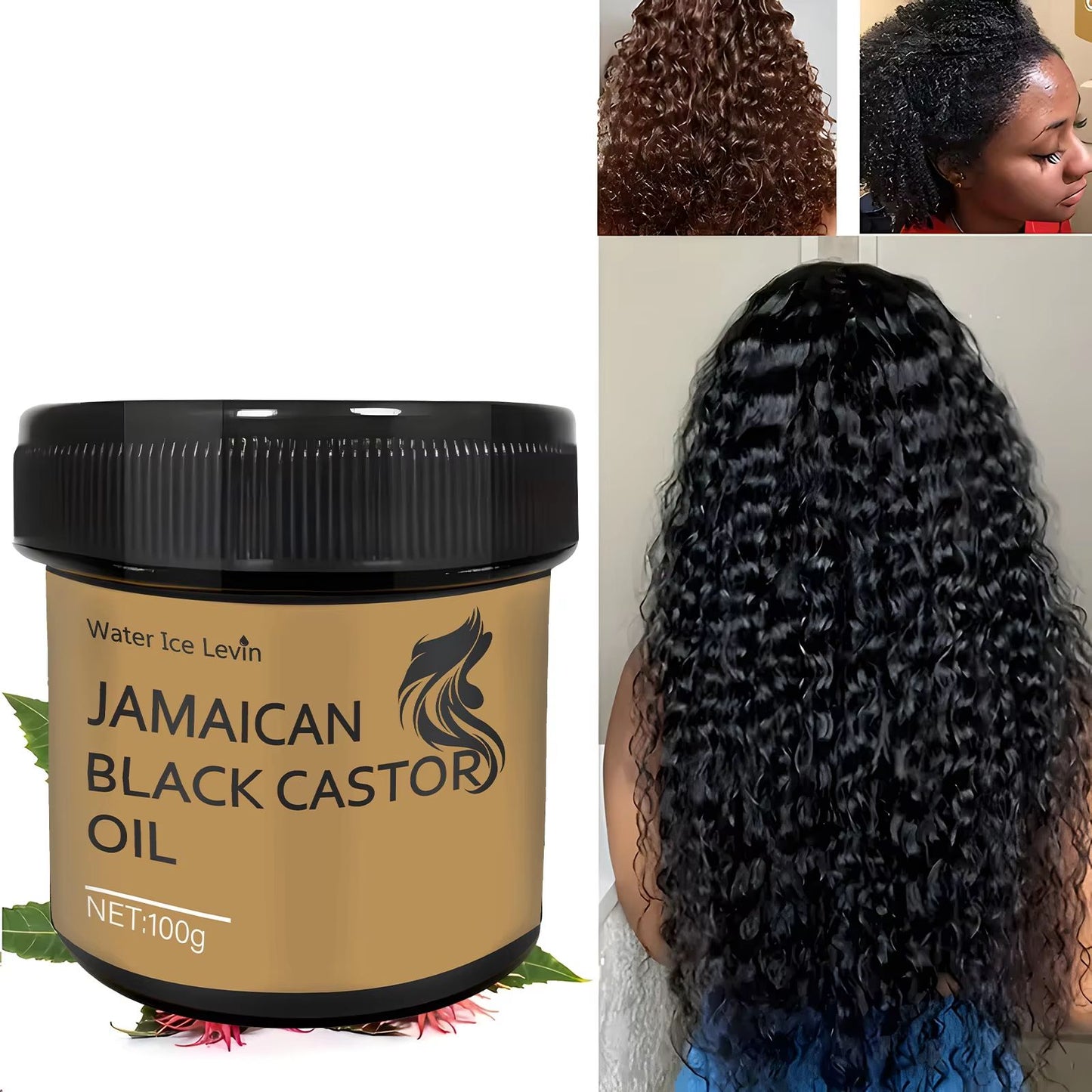 Jamaican Black Castor Oil Hair Repair Essence – Nourishing Growth Oil for Dry, Damaged Hair