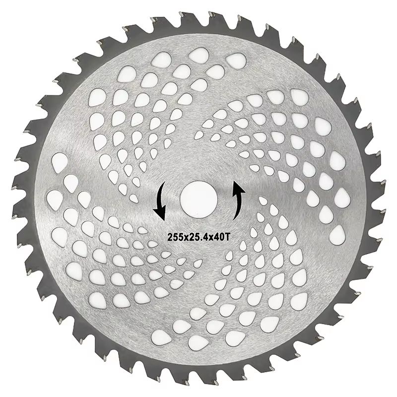 40T 255mm Alloy Brush Cutter Blade  Precision Trimmer For HeavyDuty Lawn Care 1