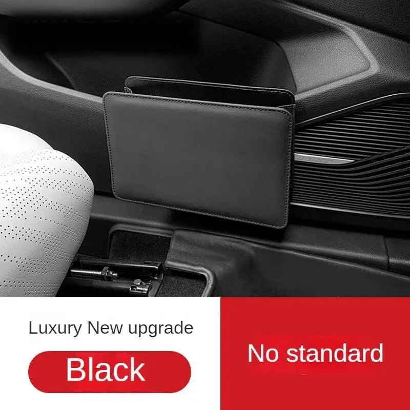 Foldable Car Trash Can, and Car Door Storage Box, Seat Back Hanging Organizer for Auto Interior