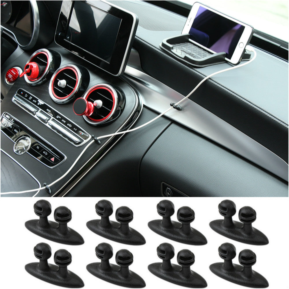 Charger Line USB Cable Clip Set, Car Accessories Sticker for BMW