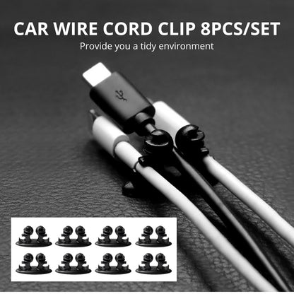 Charger Line USB Cable Clip Set, Car Accessories Sticker for BMW