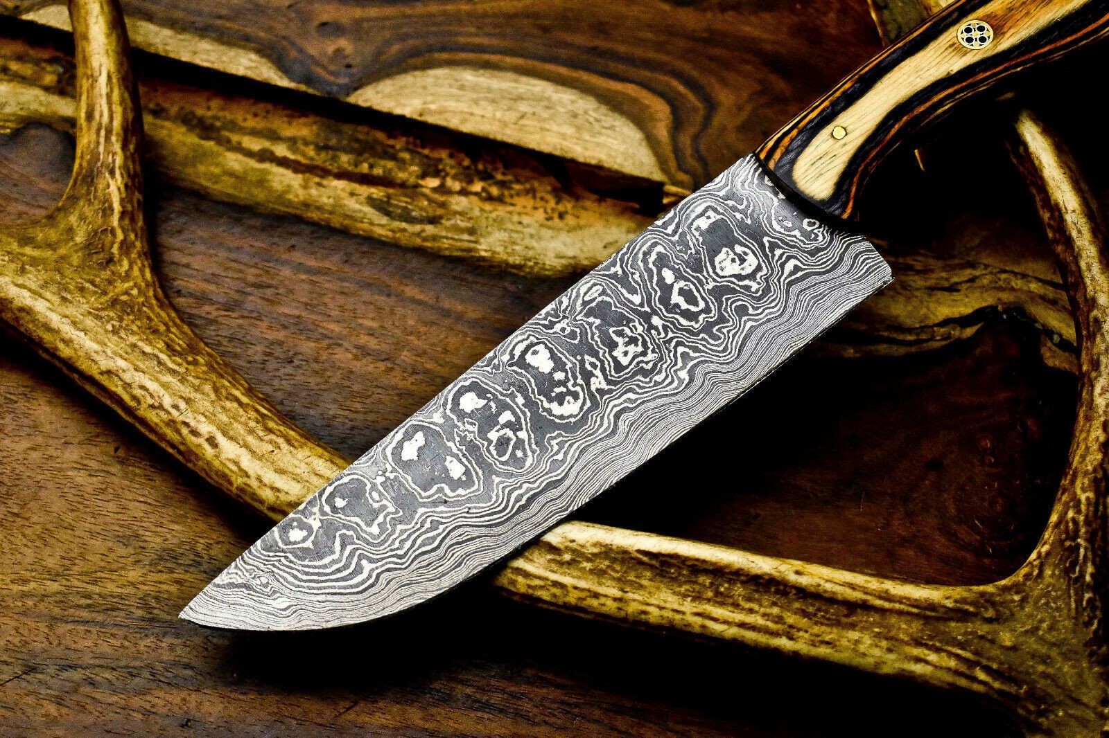 Hand Forged 12 Damascus Steel Chef Knife  Professional Kitchen Full Tang Knife 1