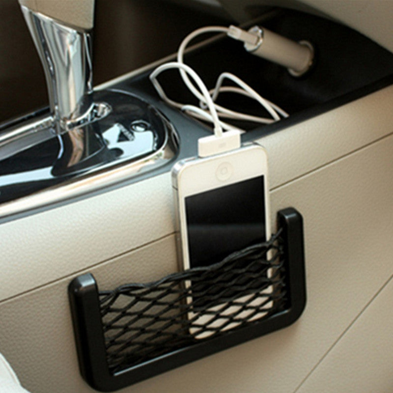 Universal Car Styling Net Bag Storage Organizer Accessories For Hyundai Solaris Accent Elantra Tucs 1