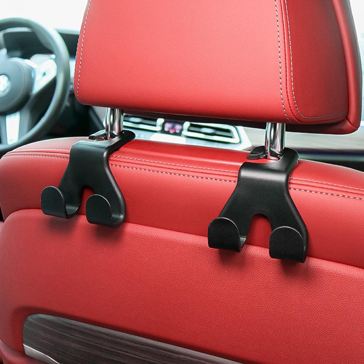Creative Rear Car Phone Holder, Concealed Multi Functional Car Seat Back Hook, Automotive Accessories