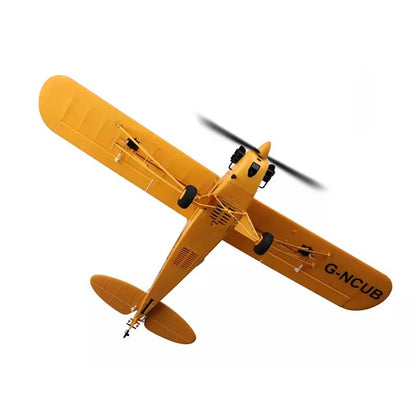 WLtoys A160 J3CUB RC Airplane  5Channel Brushless Motor 24GHz Remote Control 3D6G Stabilization Rea 4