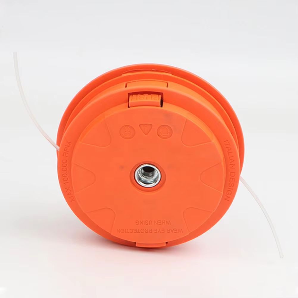 Automatic Grass Trimmer Head For Gasoline Brush Cutters  M10x125mm Durable PA6 Nylon Easy Install 1