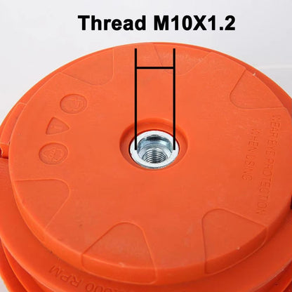 Automatic Grass Trimmer Head For Gasoline Brush Cutters  M10x125mm Durable PA6 Nylon Easy Install 4