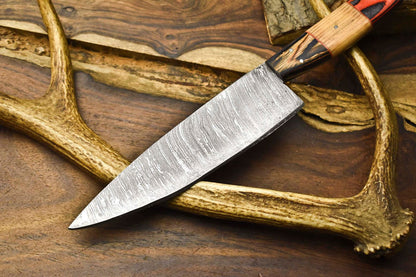 12 Inch Damascus Kitchen Knife  Handmade Full Tang Blade For Professional Use 2