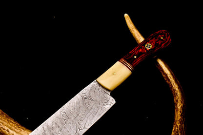 Luxury 12 Damascus Chef Knife  Hand Forged Blade With Exquisite Craftsmanship 1