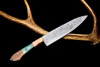 12 Full Tang Damascus Steel Chef Knife  Perfect Gift For Professional Chefs 3