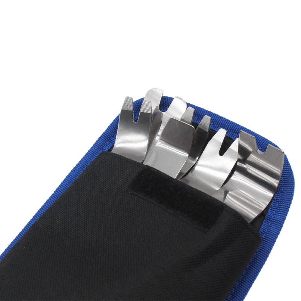 Auto Car Interior Removal Tool Set, Radio Door Panel Trim Dash Pry Tools with Canvas