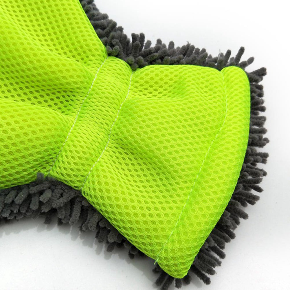 Soft 5 Finger Car Wash Gloves, Cleaning Brush for Car and Motorbike, Quick Dry Towels, Car Styling Kit