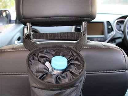 Portable Car Trash Bag, Seat Back Garbage Bag, Interior Storage Box Organizer