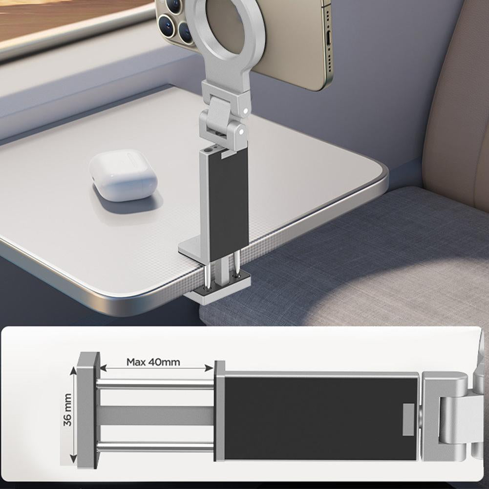 Universal Magnetic Phone Holder Portable Flexible Rotation Bracket Adjustable Mount For Airplane Tr 3