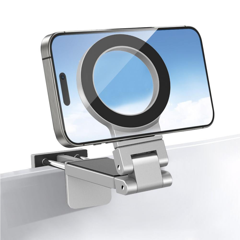 Universal Magnetic Phone Holder Portable Flexible Rotation Bracket Adjustable Mount For Airplane Tr 1