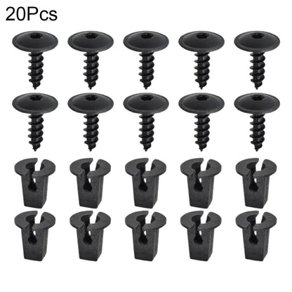 Engine Cover Undertray Screws, Mudguard Lining Fastener Clips for Volkswagen AUDI, Splashguard Wheel Bolts