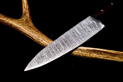 Hand Forged 12 Twist Damascus Chef Knife  Hardwood Handle Gift For HimHer 2
