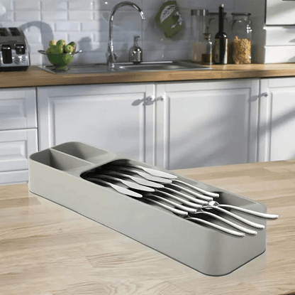 NeatSpace MultiPurpose Cutlery Organizer Drawer Tray For Forks Spoons And Utensils 3