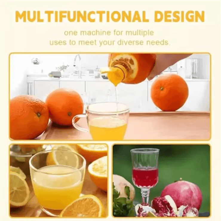 FreshEase Mini Citrus Juicer Easy Handheld Fruit Squeezer 2