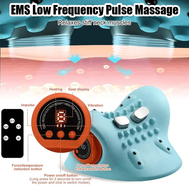 NeckAlign Electric Cervical Massager And Traction Pillow 1