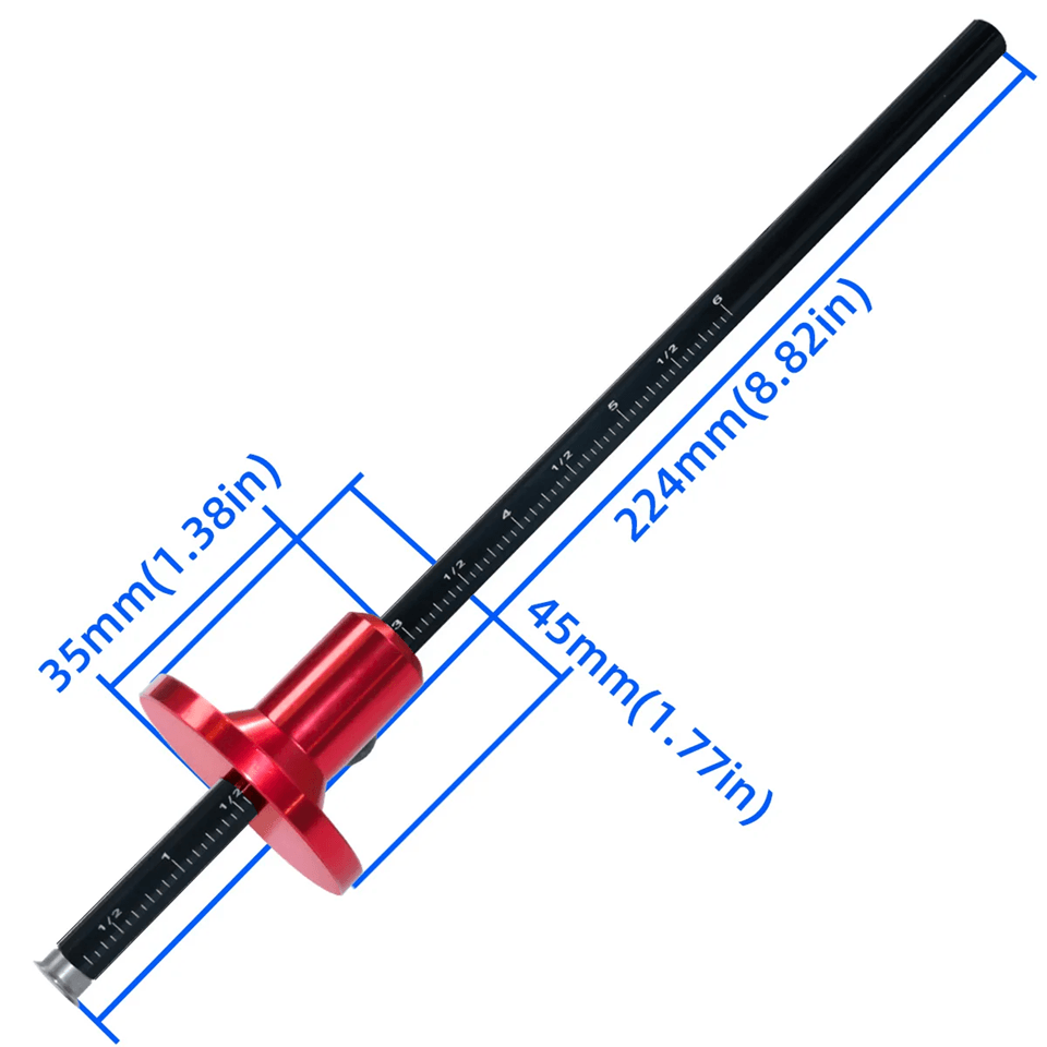 PrecisionLine Wheel Marking Gauge For Woodworking 1