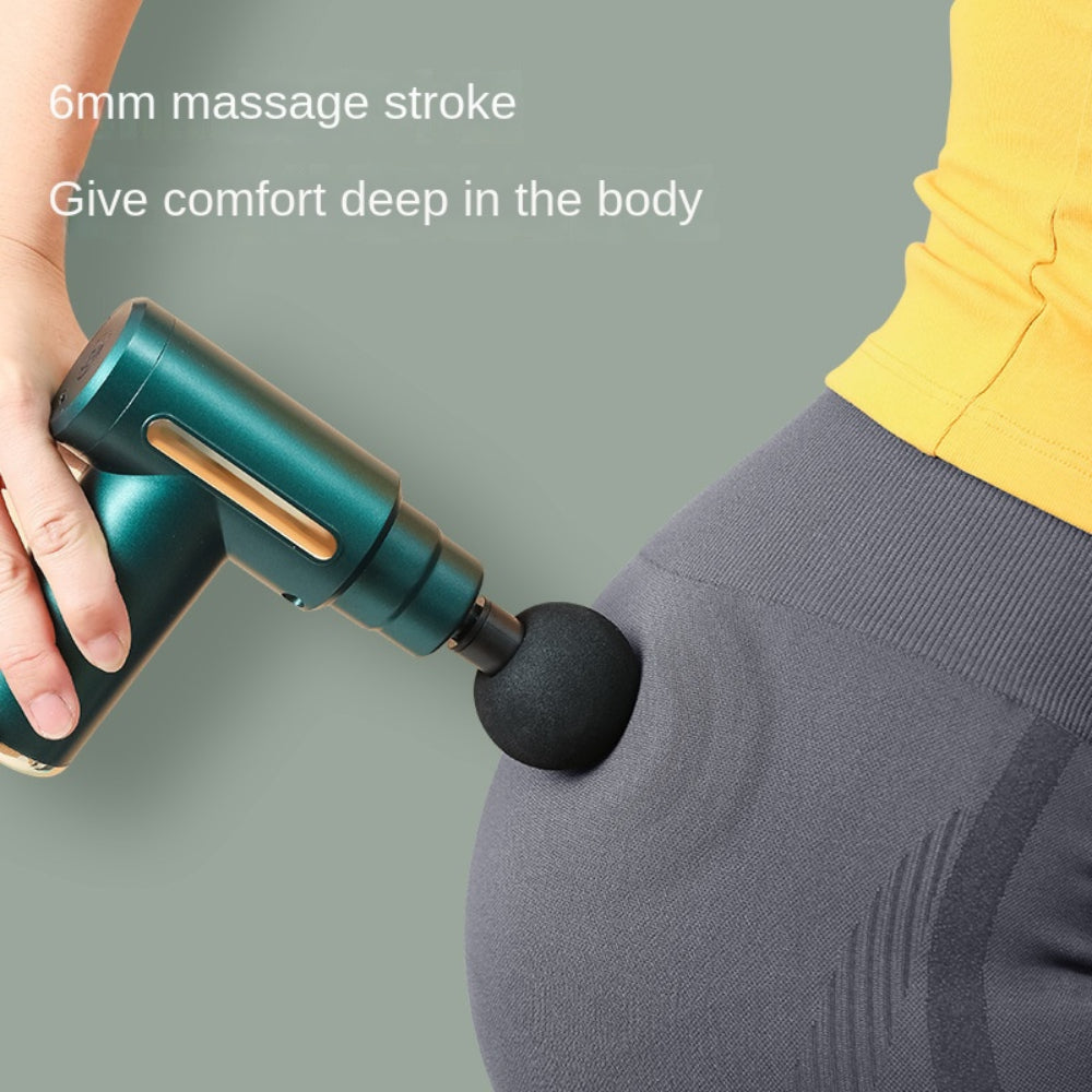 Muscle Relaxation Tool Portable Electric Vibrating Massager Multifunctional Fascia Gun For Sports R 4