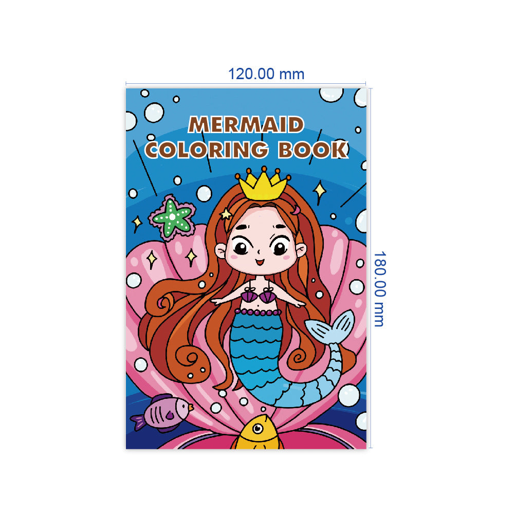 Kids Holiday Party Coloring Book Set, 8 Theme Pack for Creative Fun, Doodle Drawing and Cartoon Characters
