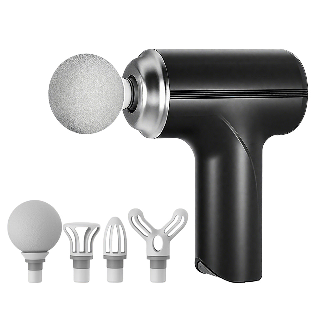 Deep Tissue Electric Percussion Massager Professional Fascial Massage Gun 6 Gears Therapy Tool For  5