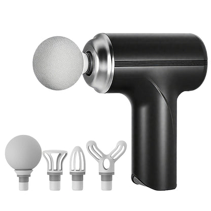 Deep Tissue Electric Percussion Massager Professional Fascial Massage Gun 6 Gears Therapy Tool For  5