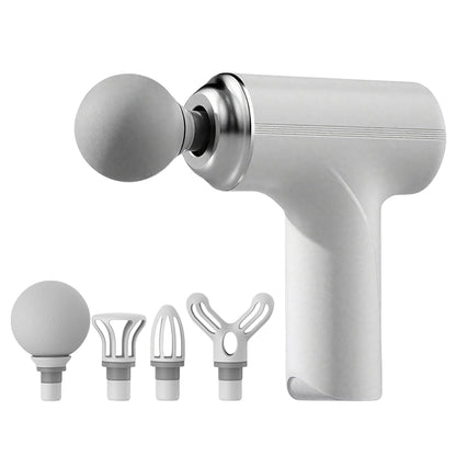 Deep Tissue Electric Percussion Massager Professional Fascial Massage Gun 6 Gears Therapy Tool For  6