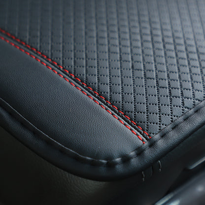 Waterproof Anti Fouling Car Armrest Cushion Comfortable Embossed Central Control Cushion Automotive 1