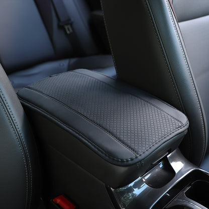Waterproof Anti Fouling Car Armrest Cushion Comfortable Embossed Central Control Cushion Automotive 5