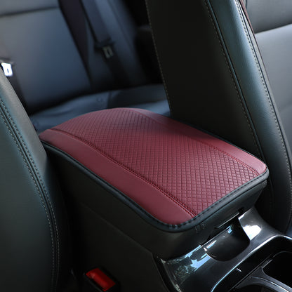 Waterproof Anti Fouling Car Armrest Cushion Comfortable Embossed Central Control Cushion Automotive 12
