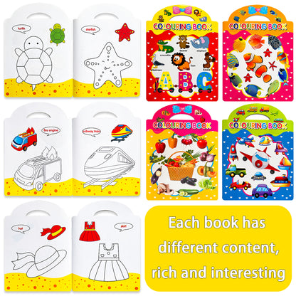 Creative Learning Tools, Choose from Education Coloring Books, to Stimulate Childrens Imagination and Hands On Ability