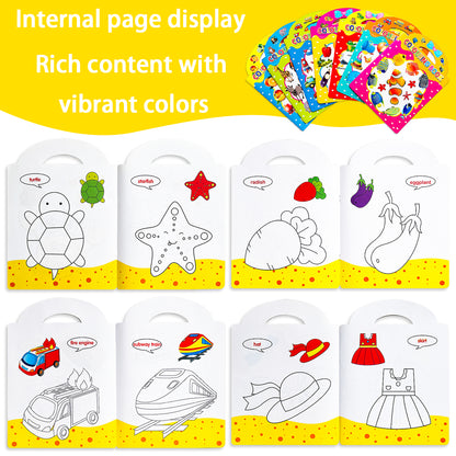 Creative Learning Tools, Choose from Education Coloring Books, to Stimulate Childrens Imagination and Hands On Ability
