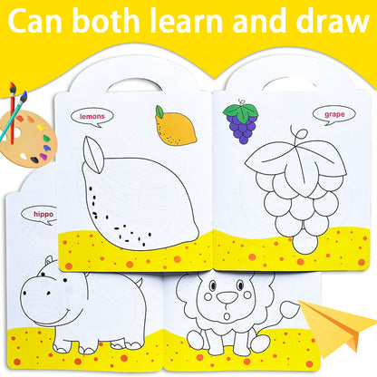 Creative Learning Tools, Choose from Education Coloring Books, to Stimulate Childrens Imagination and Hands On Ability