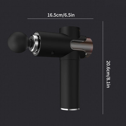 Four Headed Muscle Massager Tool Silent Fascia Gun For Relaxation And Recovery Deep Tissue Percussi 4