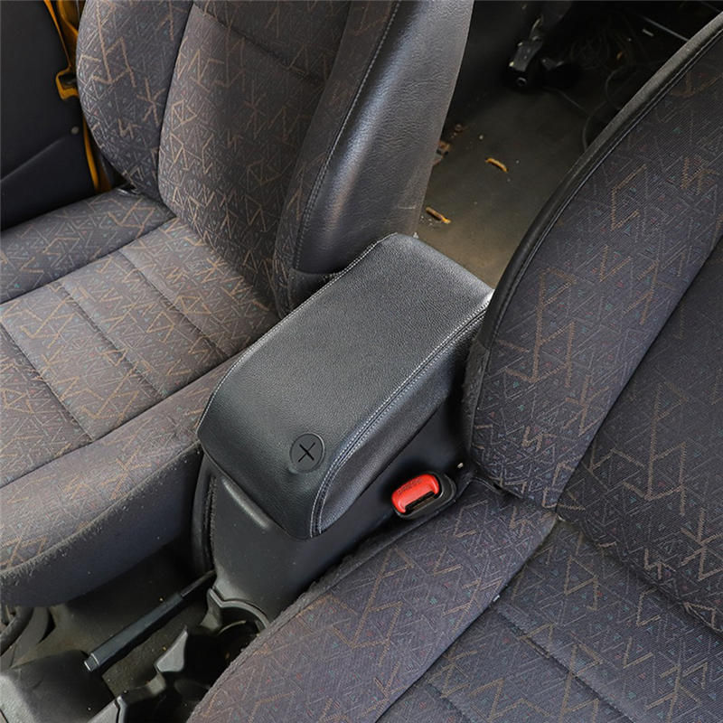 Jeep Center Console Cover, Black Armrest Pad, Interior Accessories Box