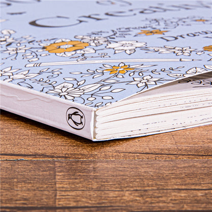 Creativity Coloring Book for Adults, Discover Your Creative Self with Stress Reduction Graffiti and Drawing