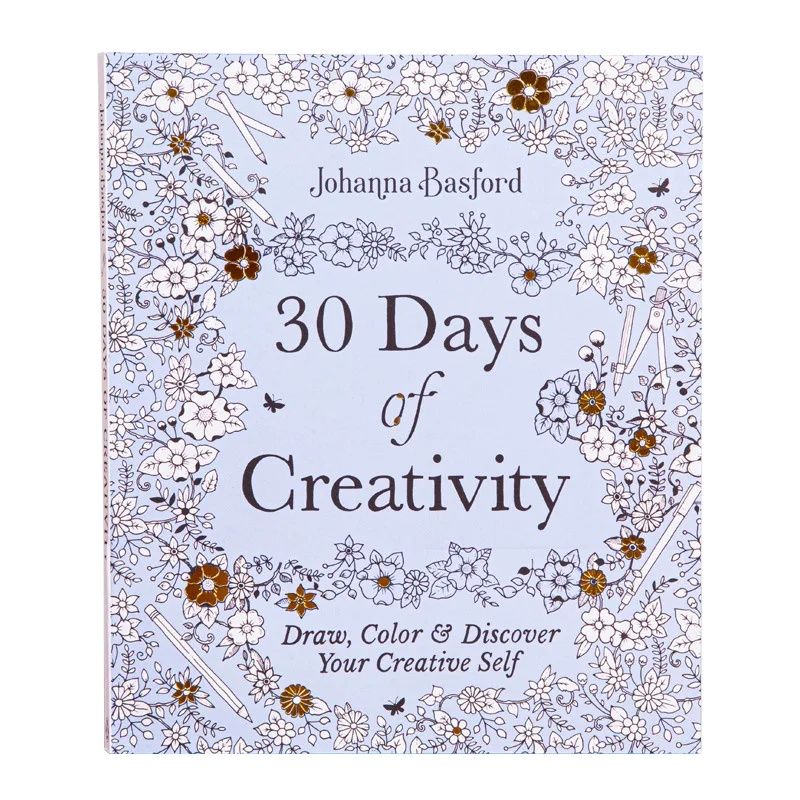 Creativity Coloring Book for Adults, Discover Your Creative Self with Stress Reduction Graffiti and Drawing