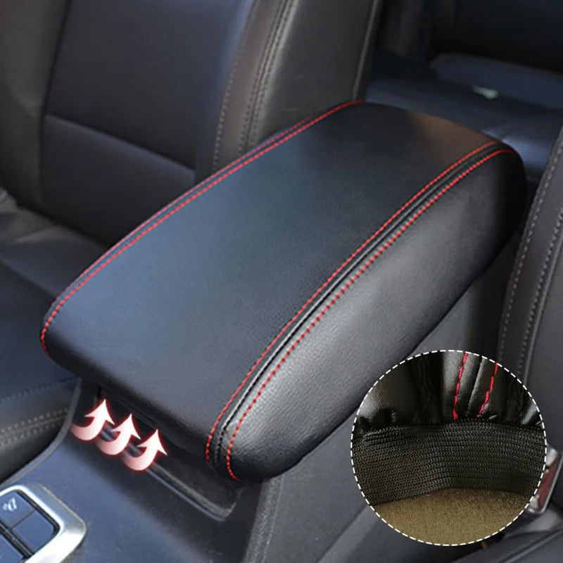 Protective PU Leather Cover, Hyundai Tucson Armrest Box, Custom Fit Interior Accessories