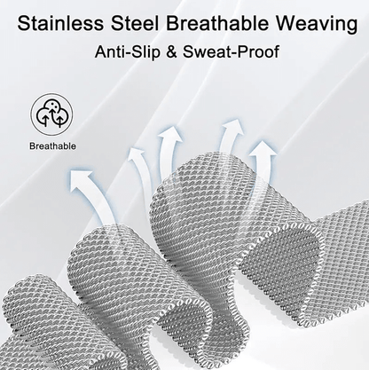 Premium Milanese Mesh Strap For Apple Watch Stainless Steel Band 3