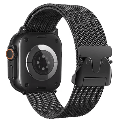 Premium Milanese Mesh Strap For Apple Watch Stainless Steel Band 5
