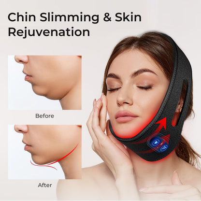 Wearable Infrared Light Therapy Belt Wireless Multi Function Pain Relief For Neck Chin Hand Wrist L 3