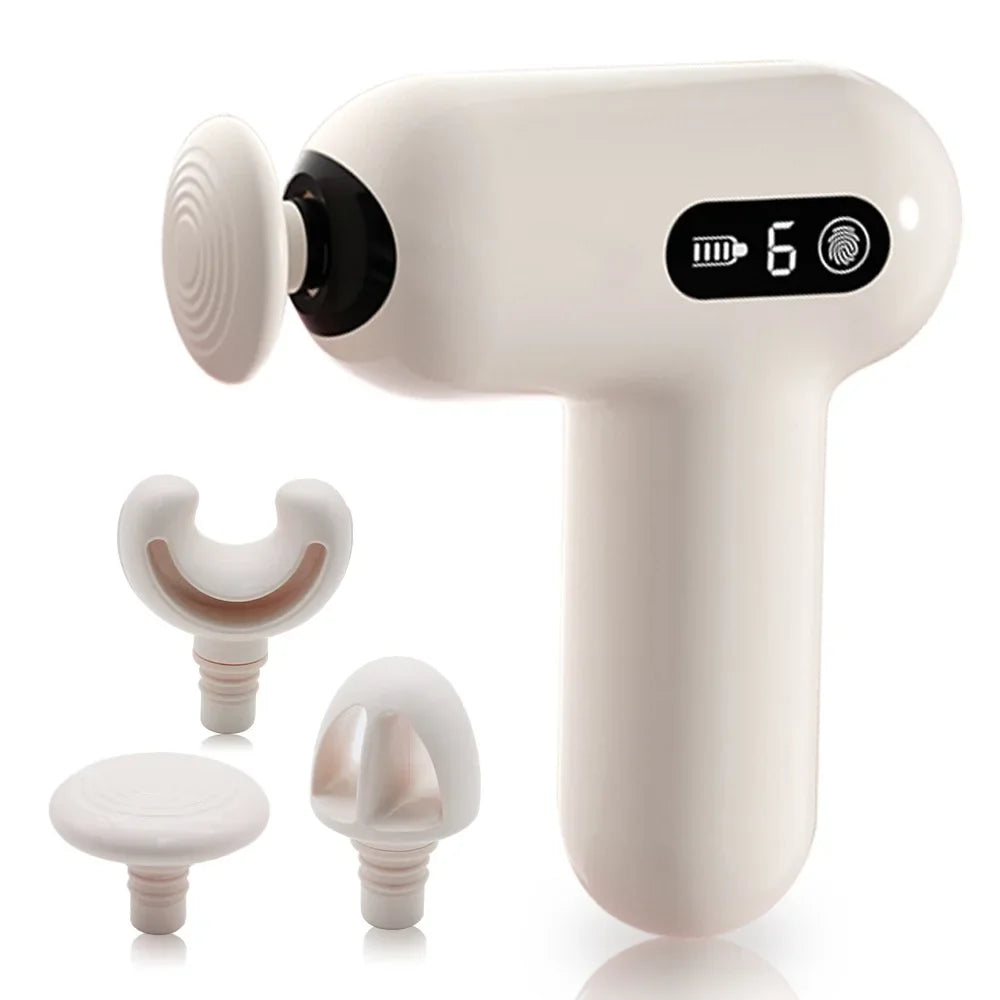 Electric Portable Fitness Massager Professional, Muscle Relaxation Massage Mini Fascia Gun, Lightweight Deep Tissue